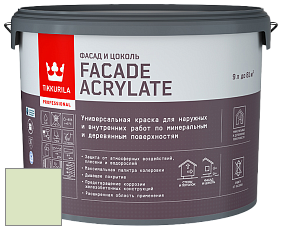 Краска Tikkurila Facade Acrylate краска фасадная цвет X382 