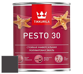 Краска Tikkurila Euro Pesto 30 эмаль цвет Y502 Y502