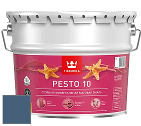 Краска Tikkurila Euro Pesto 10 эмаль цвет N432 