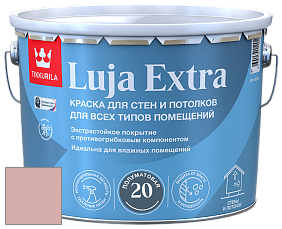 Краска Tikkurila Luja 20 Extra полуматовая краска для влажных помещений цвет H417 Дафна