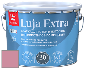 Краска Tikkurila Luja 20 Extra полуматовая краска для влажных помещений цвет V334 