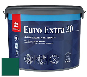 Краска Tikkurila Euro Extra 20 краска для стен и потолков цвет NCS S 5540-B90G 