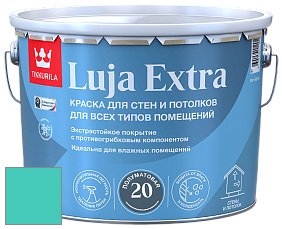Краска Tikkurila Luja 20 Extra полуматовая краска для влажных помещений цвет NCS S 1050-B60G 