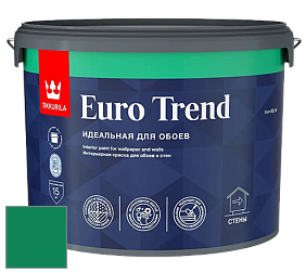 Краска Tikkurila Euro Trend краска для стен и потолков цвет RAL 6032 
