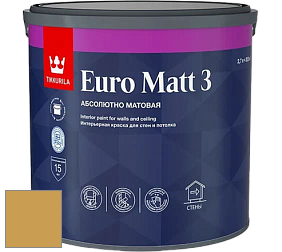 Краска Tikkurila Euro Matt 3 краска для стен и потолков цвет S392 