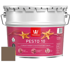 Краска Tikkurila Euro Pesto 10 эмаль цвет L484 Финик