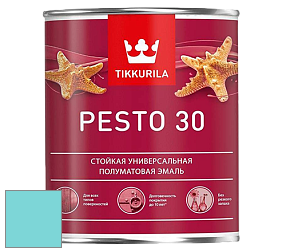 Краска Tikkurila Euro Pesto 30 эмаль цвет NCS S 0540-B30G 