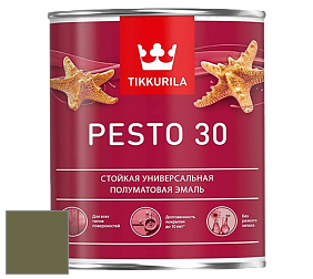 Краска Tikkurila Euro Pesto 30 эмаль цвет N450 