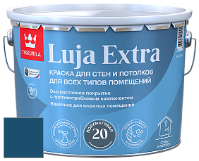 Краска Tikkurila Luja 20 Extra полуматовая краска для влажных помещений цвет NCS S 5540-R90B 