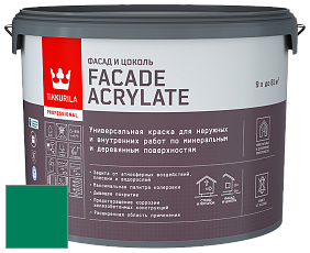 Краска Tikkurila Facade Acrylate краска внутренних и наружных работ цвет M372 