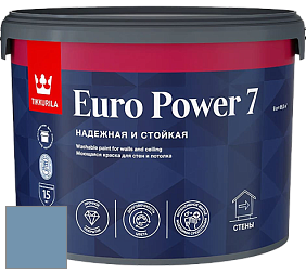 Краска Tikkurila Euro Power 7 краска для стен и потолков цвет S433 