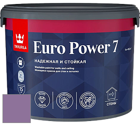 Краска Tikkurila Euro Power 7 краска для стен и потолков цвет S342 