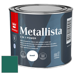 Краска Tikkurila Metallista краска по металлу цвет N373 