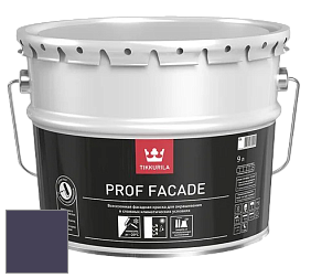 Краска Tikkurila Euro Prof Facade краска фасадная цвет NCS S 7020-R60B 