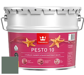 Краска Tikkurila Euro Pesto 10 эмаль цвет N445 