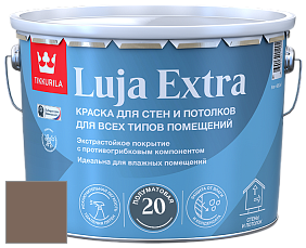 Краска Tikkurila Luja 20 Extra полуматовая краска для влажных помещений цвет N467 