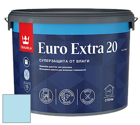 Краска Tikkurila Euro Extra 20 краска для стен и потолков цвет G363 