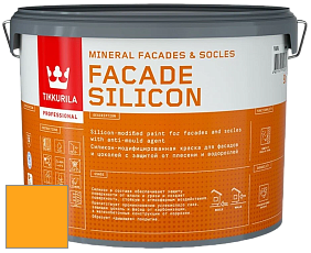 Краска Tikkurila Facade Silicon краска фасадная цвет NCS S 0580-Y20R 