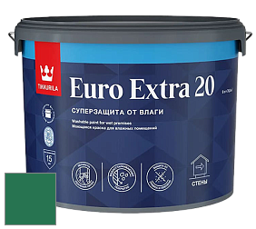 Краска Tikkurila Euro Extra 20 краска для стен и потолков цвет NCS S 4050-G 