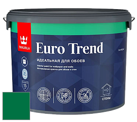 Краска Tikkurila Euro Trend краска для стен и потолков цвет RAL 6029 