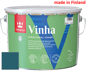Краска Tikkurila Vinha кроющий антисептик для деревянных фасадов цвет N366 