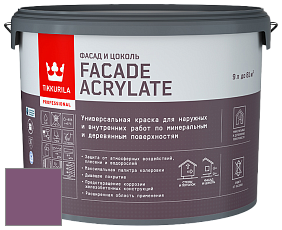 Краска Tikkurila Facade Acrylate краска внутренних и наружных работ цвет K341 