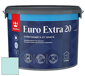 Краска Tikkurila Euro Extra 20 краска для стен и потолков цвет NCS S 0520-B50G 