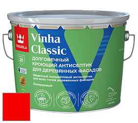 Краска Tikkurila Vinha Classic краска для деревянных фасадов цвет RAL 3024 