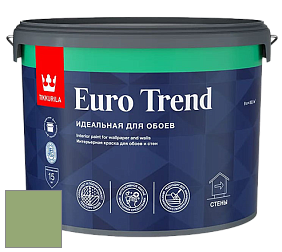 Краска Tikkurila Euro Trend краска для стен и потолков цвет K384 Поляна