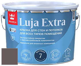 Краска Tikkurila Luja Extra 7 матовая краска для влажных помещений цвет NCS S 7005-R 