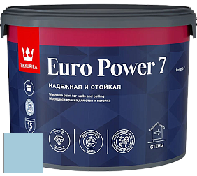 Краска Tikkurila Euro Power 7 краска для стен и потолков цвет X357 