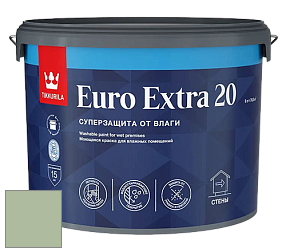 Краска Tikkurila Euro Extra 20 краска для стен и потолков цвет V384 Камелия