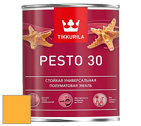 Краска Tikkurila Euro Pesto 30 эмаль цвет V304 