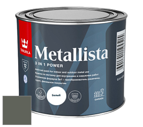 Краска Tikkurila Metallista краска по металлу цвет X495 