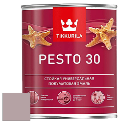 Краска Tikkurila Euro Pesto 30 эмаль цвет NCS S 3010-R10B 