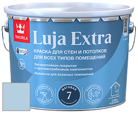 Краска Tikkurila Luja Extra 7 матовая краска для влажных помещений цвет X355 