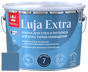 Краска Tikkurila Luja Extra 7 матовая краска для влажных помещений цвет S434 