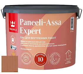 Краска Tikkurila Paneeli Assa Expert 10 интерьерный матовый лак цвет 3449 Сердцевина