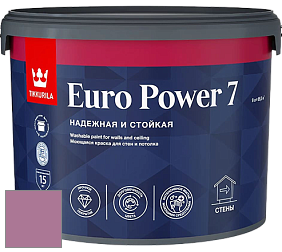 Краска Tikkurila Euro Power 7 краска для стен и потолков цвет K340 