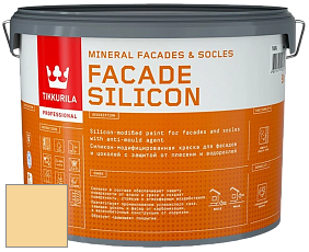 Краска Tikkurila Facade Silicon краска фасадная цвет Q103 
