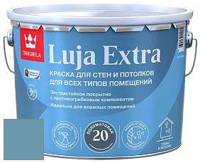 Краска Tikkurila Luja 20 Extra полуматовая краска для влажных помещений цвет NCS S 3030-B 