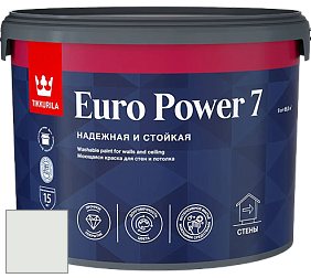 Краска Tikkurila Euro Power 7 краска для стен и потолков цвет Y439 