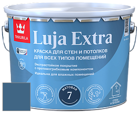 Краска Tikkurila Luja Extra 7 матовая краска для влажных помещений цвет M435 