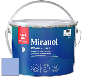 Краска Tikkurila Miranol высокопрочная эмаль цвет NCS S 1040-R70B 