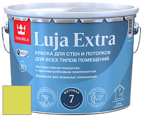 Краска Tikkurila Luja Extra 7 матовая краска для влажных помещений цвет NCS S 0560-G60Y 