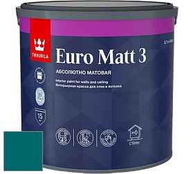 Краска Tikkurila Euro Matt 3 краска для стен и потолков цвет L367 