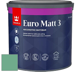 Краска Tikkurila Euro Matt 3 краска для стен и потолков цвет K374 