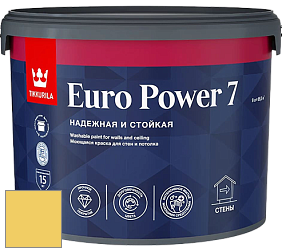 Краска Tikkurila Euro Power 7 краска для стен и потолков цвет V300 