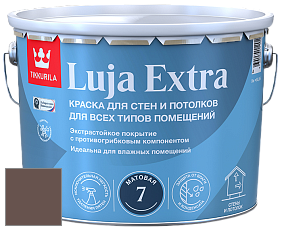 Краска Tikkurila Luja Extra 7 матовая краска для влажных помещений цвет NCS S 7010-Y70R 