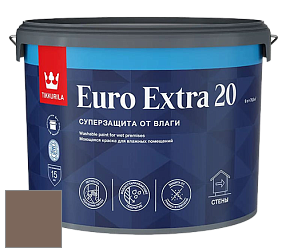 Краска Tikkurila Euro Extra 20 краска для стен и потолков цвет N467 